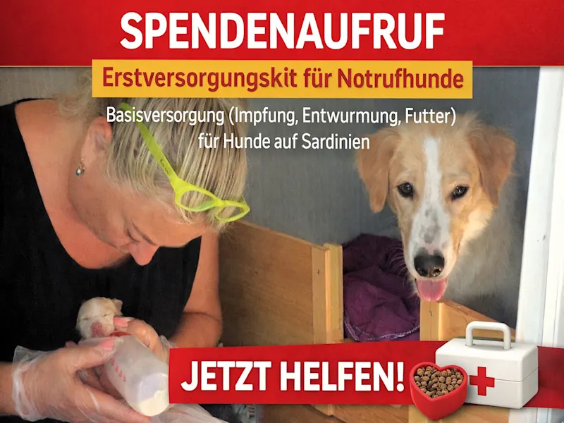 Spendenaufruf Notrufhunde Sardinien