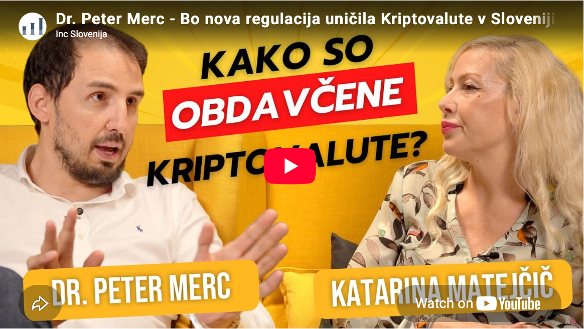 Podcast: How are cryptocurrencies taxed in Slovenia?