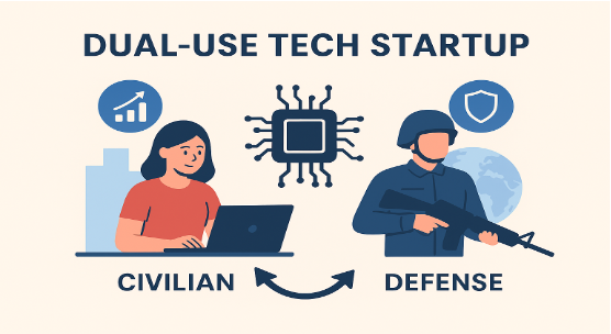 Dual-use tech startup
