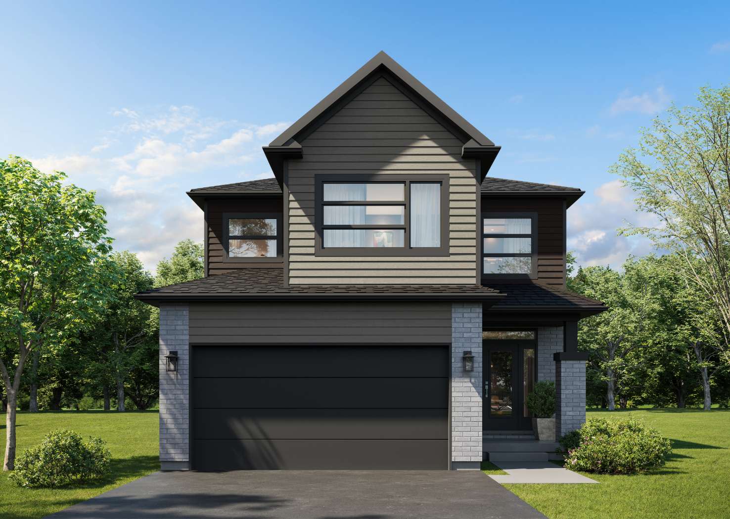 The Violet - Standard Elevation Render