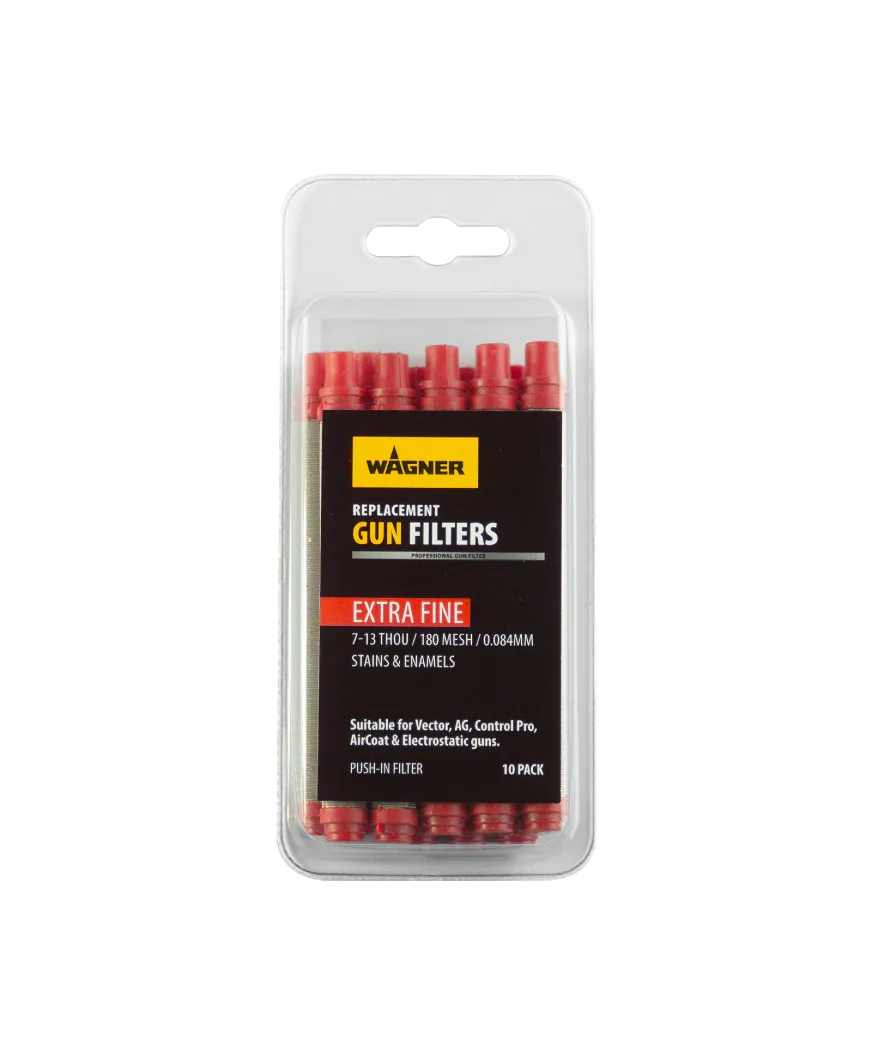 Gun Filter Extra Fine Red 10pk