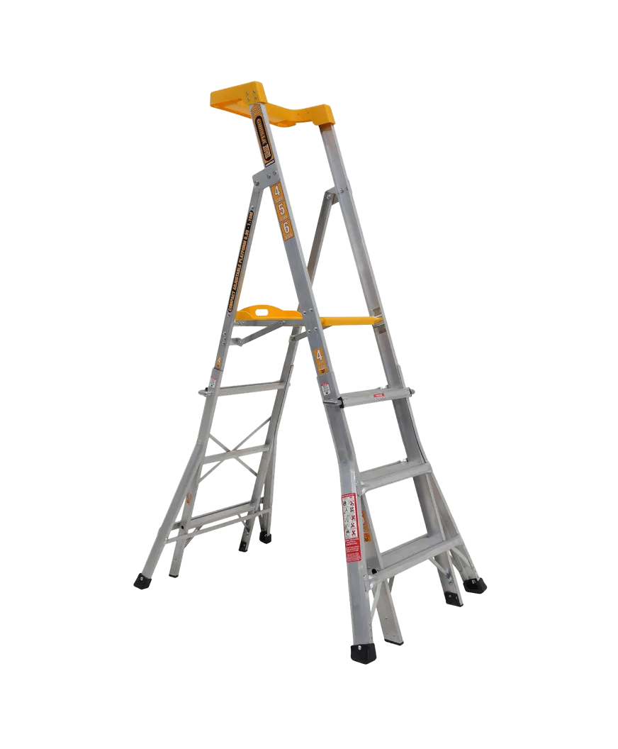 Adjustable Ladder 4-5-6 Step 150kg