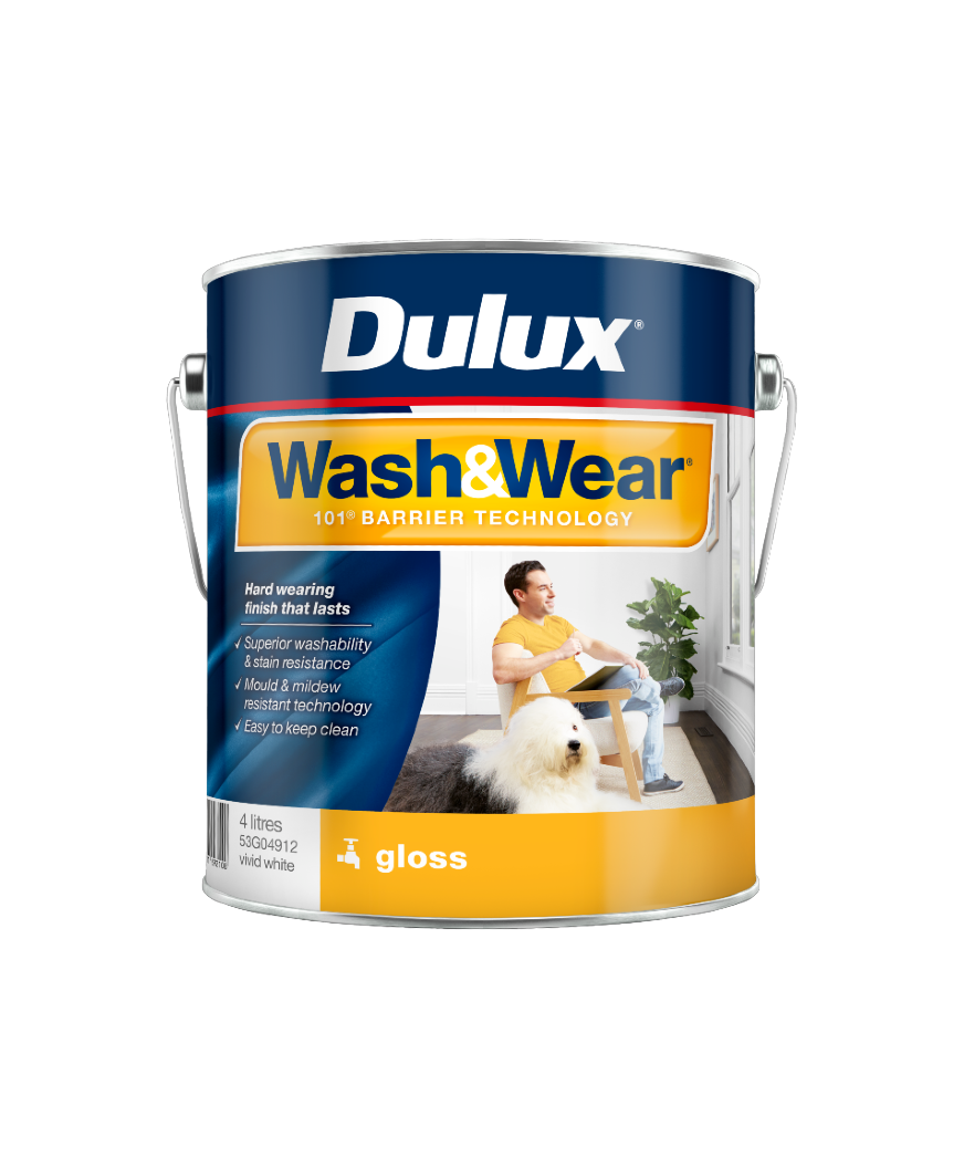 Dulux Wash&Wear Gloss 4L 2024