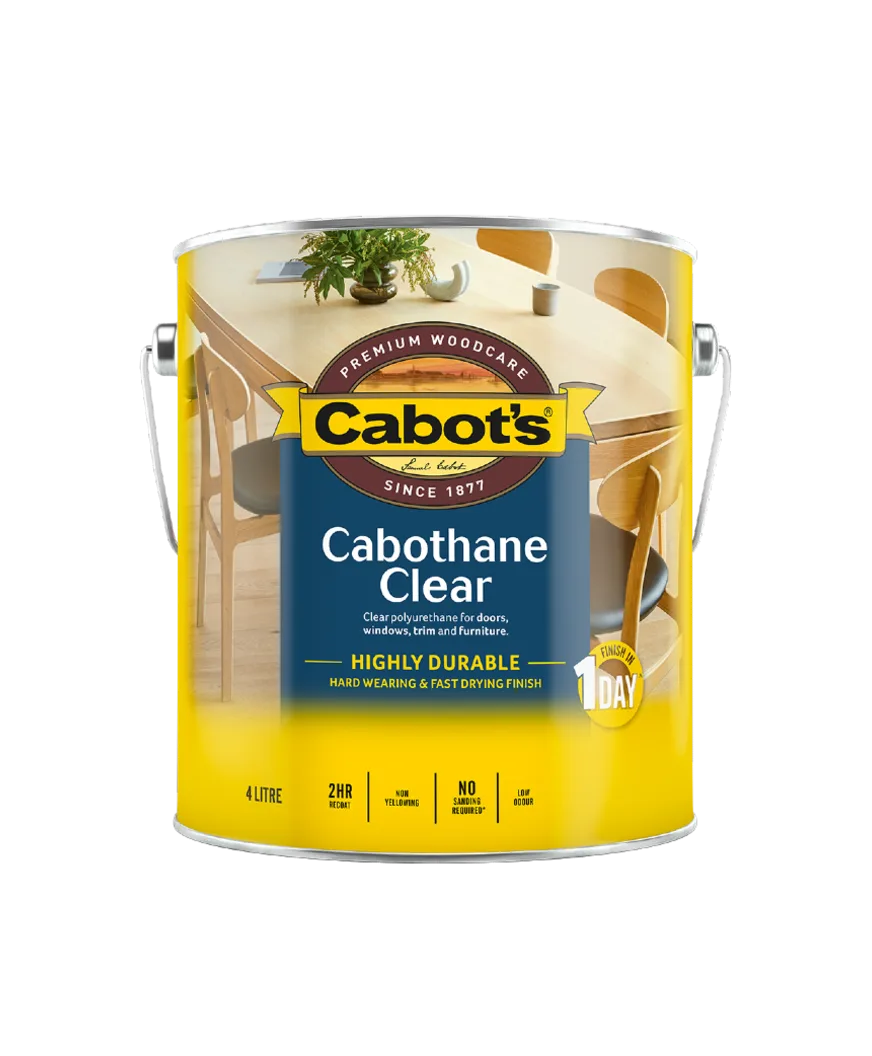 Cabothane Clear Water Based Satin | Trade