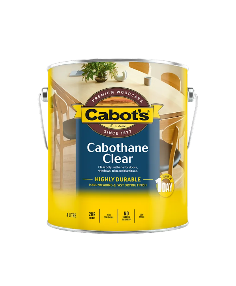 Cabothane Clear Water Based Gloss | Trade