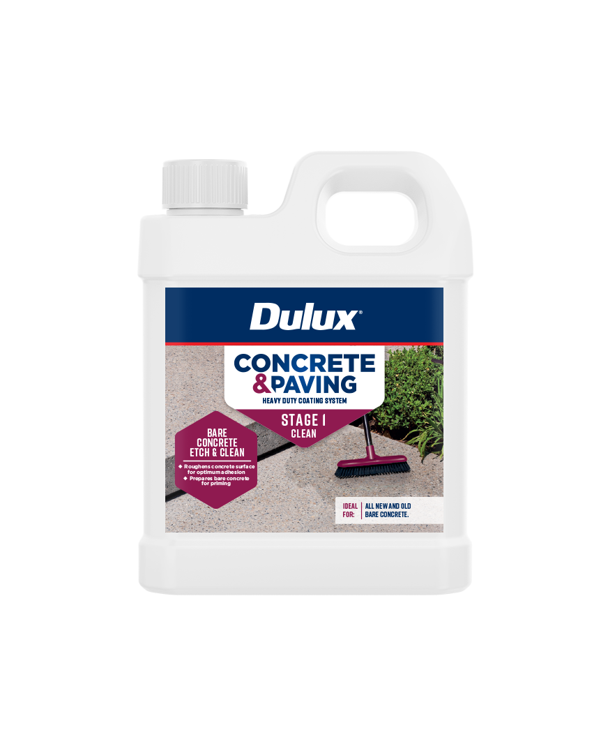 Dulux Concrete & Paving Bare Concrete Etch & Clean | Dulux