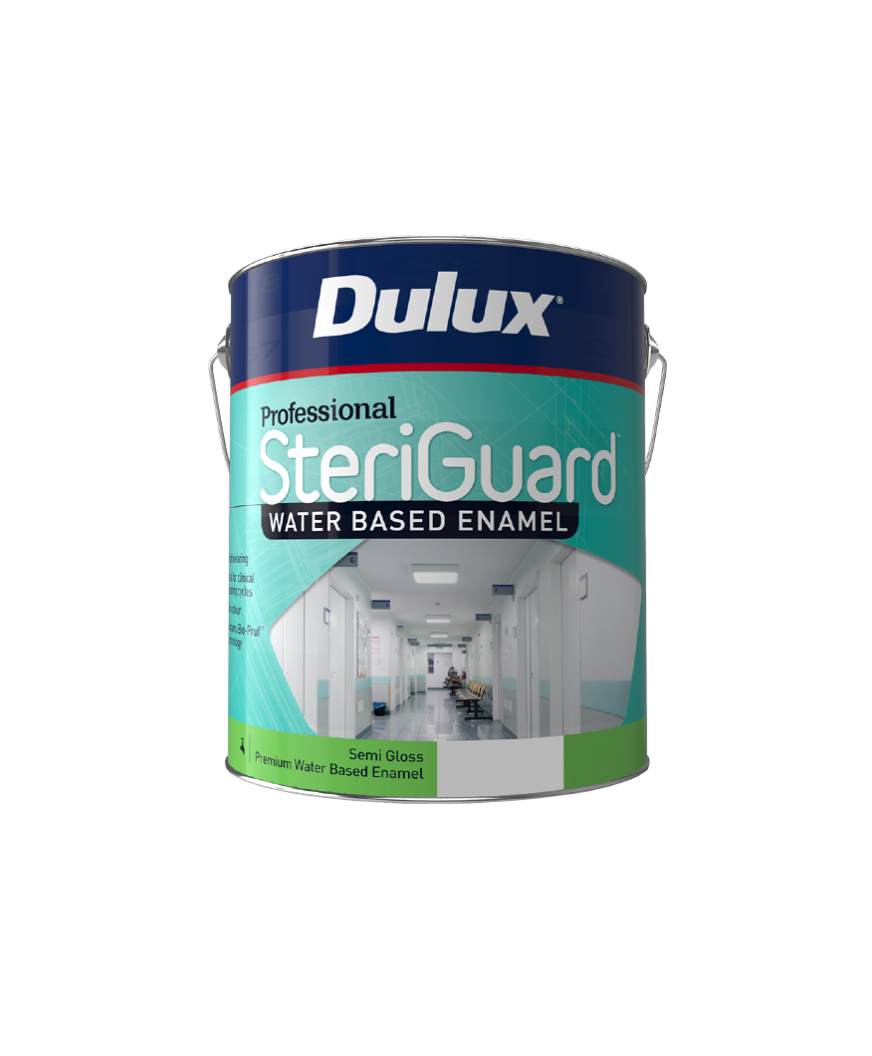 Dulux Professional SteriGuard Water Based Enamel Semi Gloss 10L 56S