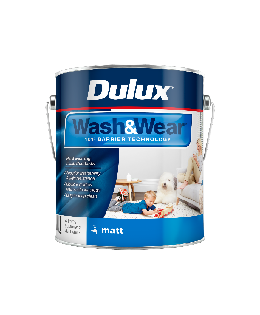 Dulux Wash&Wear Matt 4L 2024