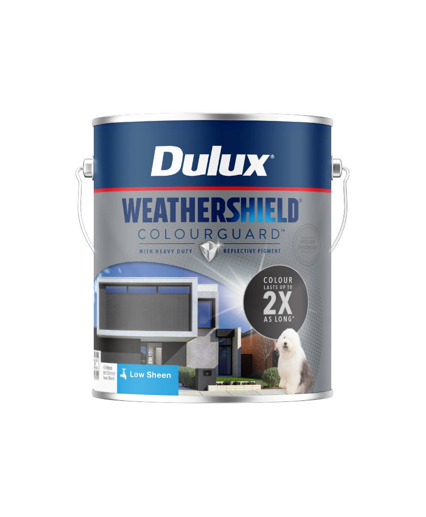 Dulux Weathershield Plus ColourGuard LowSheen Near Black
