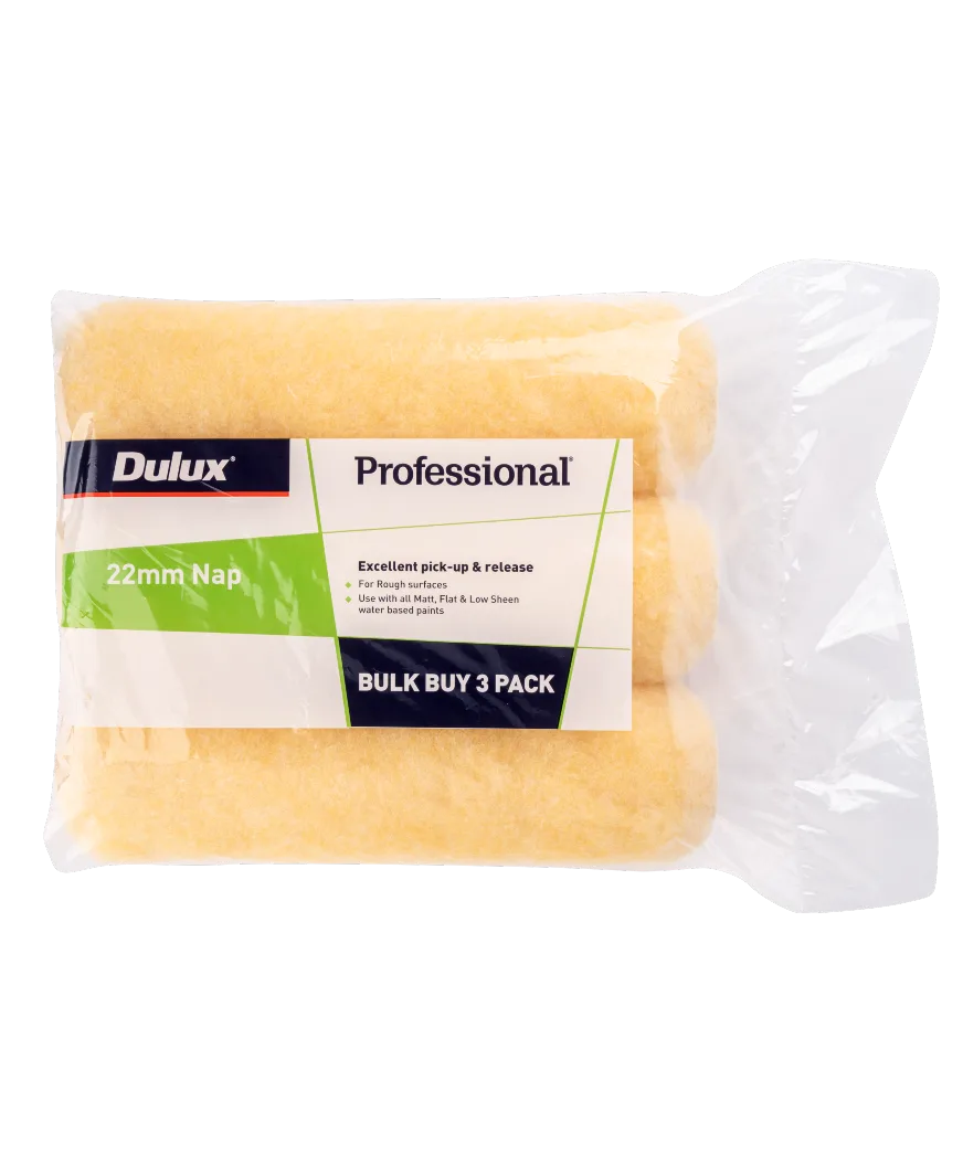 Synthetic Roller 22mm 3 Pack