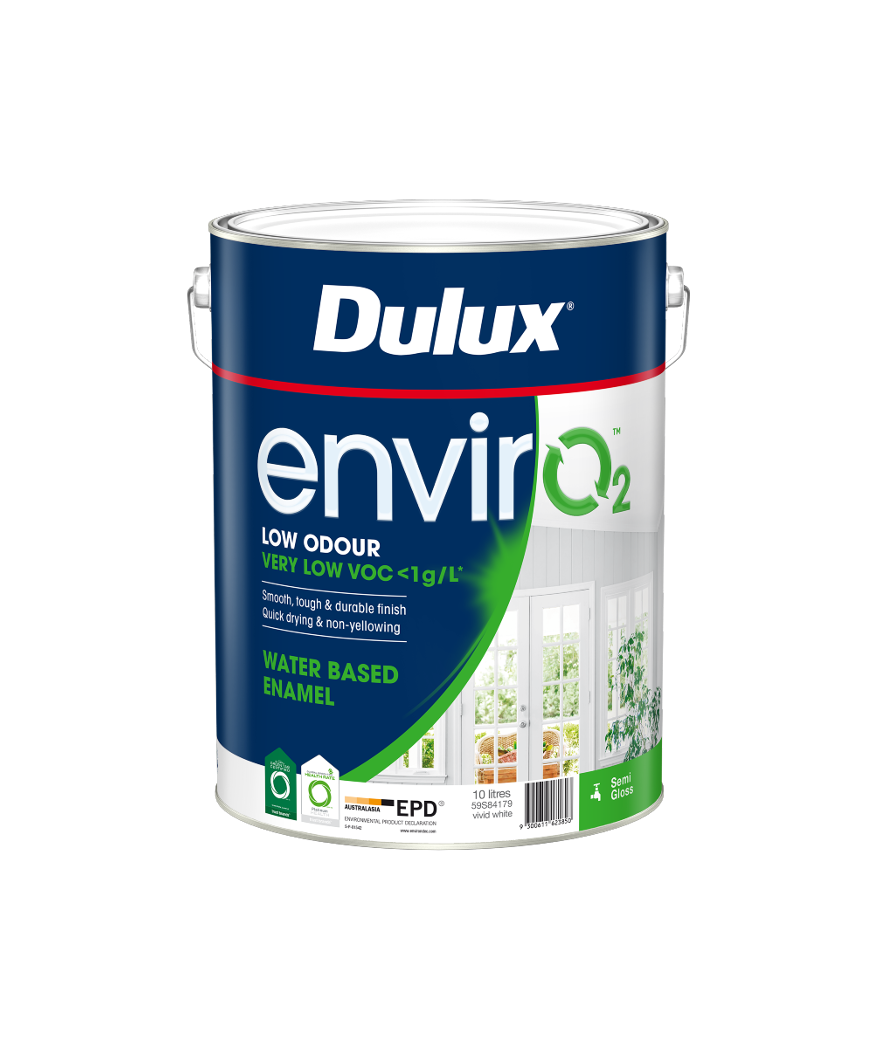 Enviro₂™ Water Based Enamel Semi Gloss Dulux