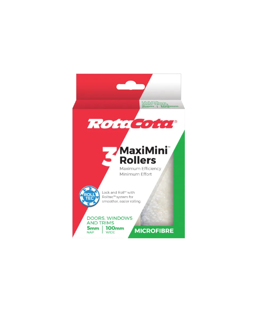 Microfibre Roller 5mm 3 Pack