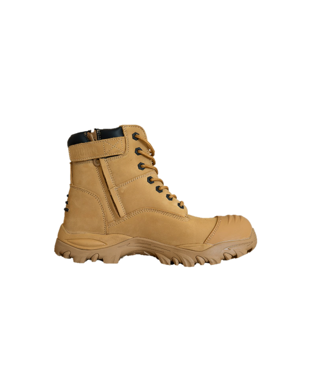 Zip Safety Boot Wheat | Trade