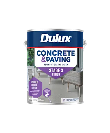 Crushed Pebble Effect