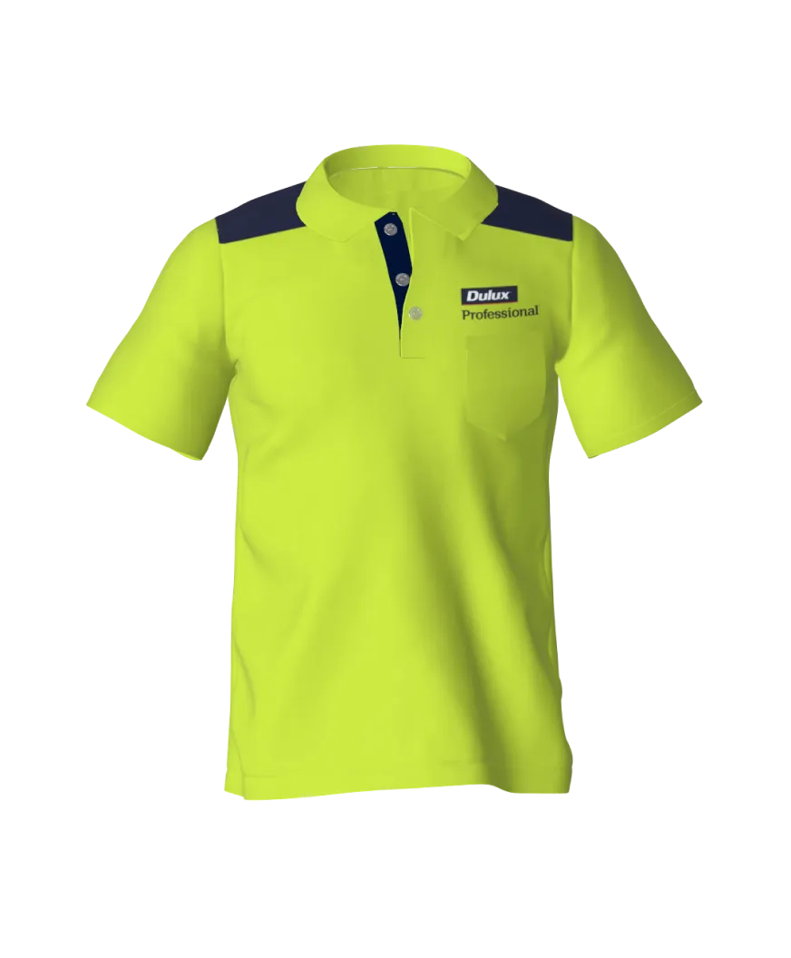 Short Sleeve Polo HiVis