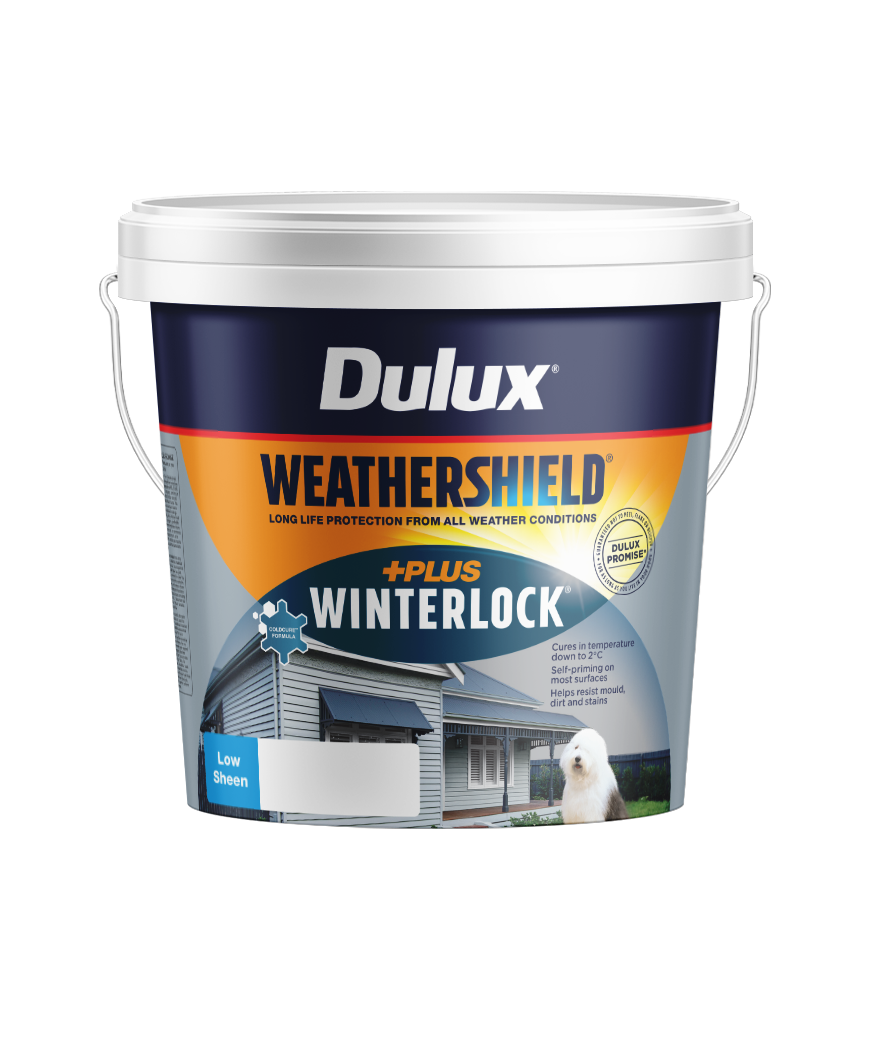 Dulux Weathershield Plus Winterlock Low Sheen