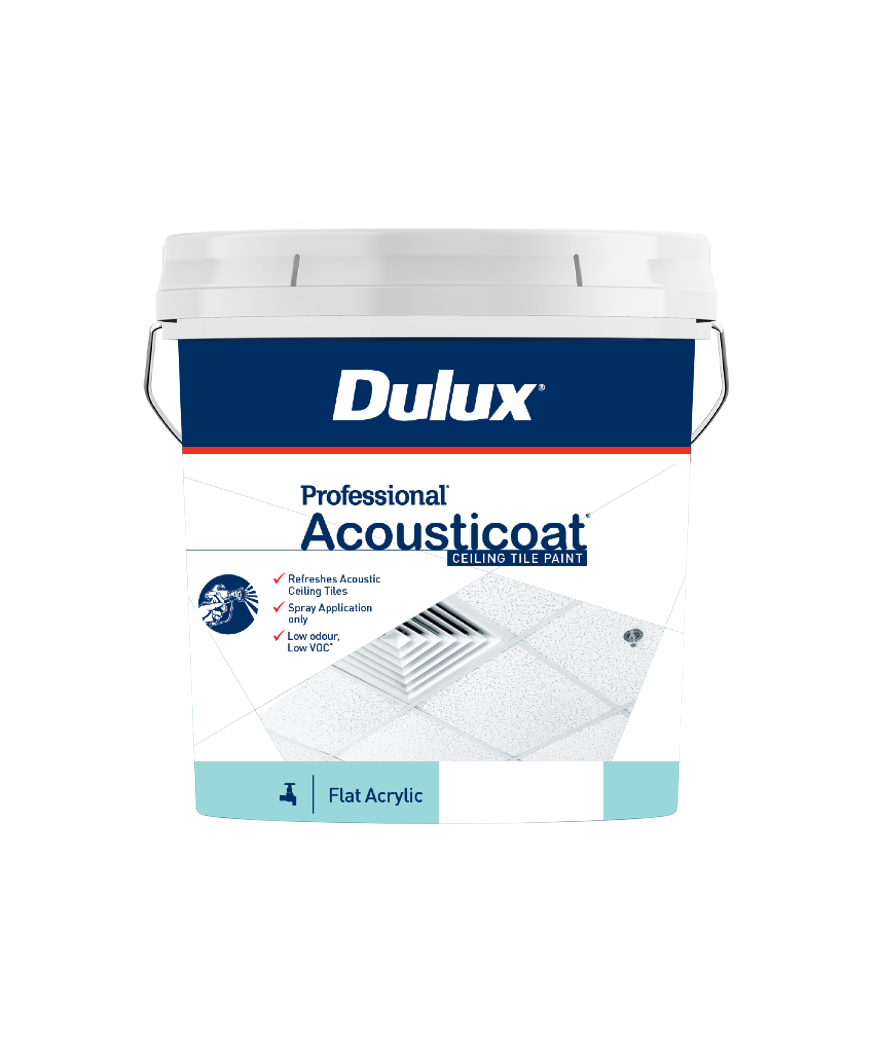 Acousticoat Ceiling Tile Paint Dulux