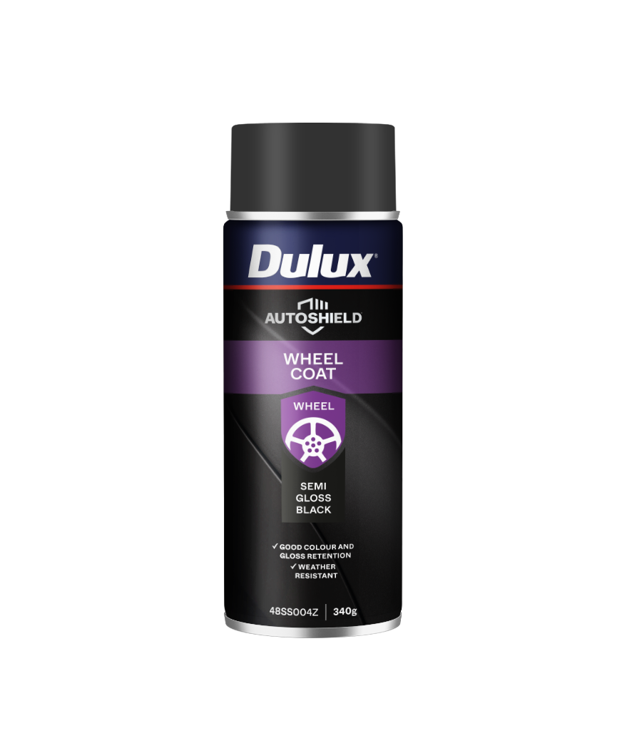 Dulux Autoshield WheelCoat SGBlk 340g