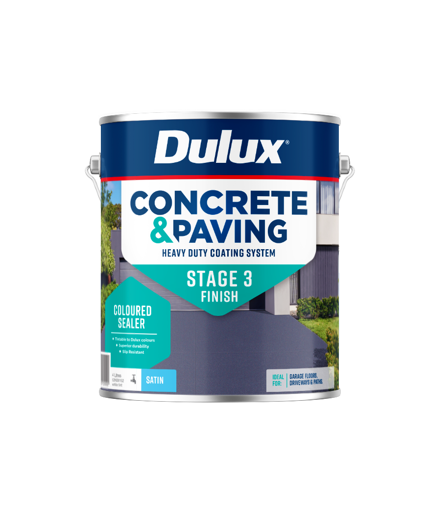 Concrete & Paving Coloured Sealer Satin