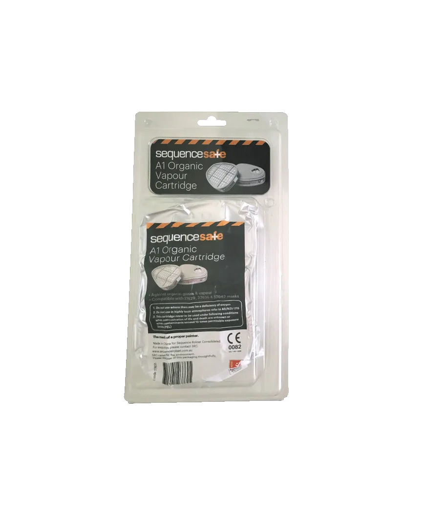Gas Filter A1 Organic 2 Pack