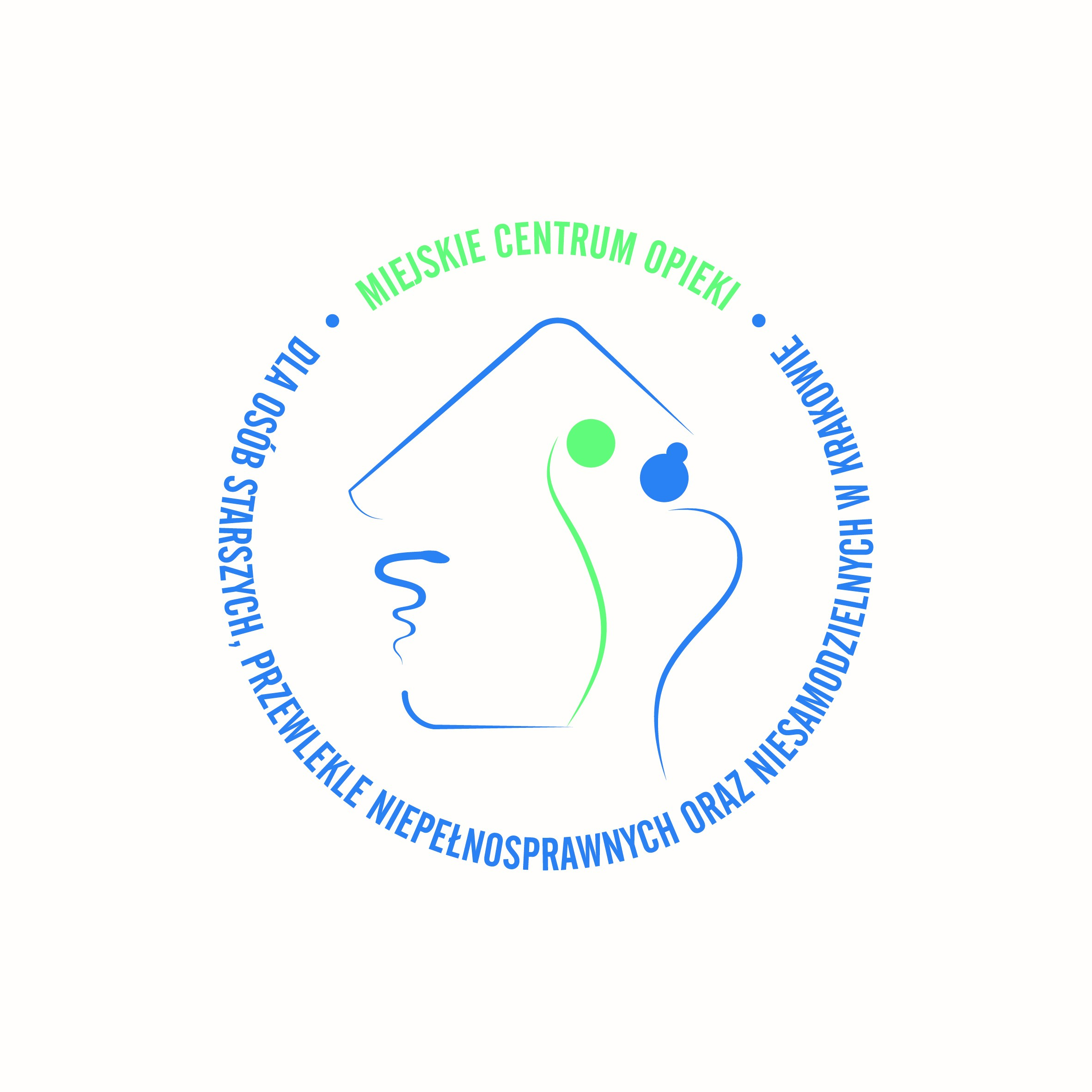 Miejskie Centrum Opieki dla Osób Starszych, Przewlekle Niepełnosprawnych oraz Niesamodzielnych w Krakowie  logo