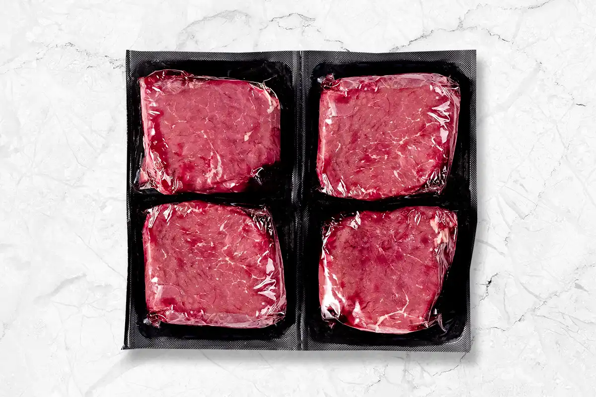 Packaged top sirloins