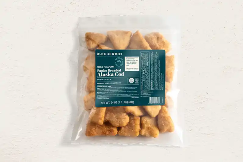 Packaged Panko Cod
