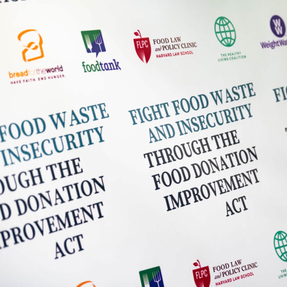 Fight food waste and insecurity through the Food Donation Improvement Act