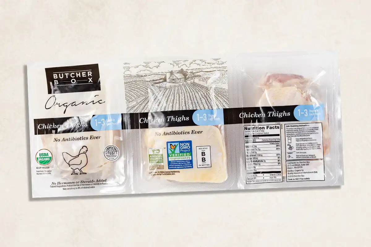 Packaged Chicken Thighs