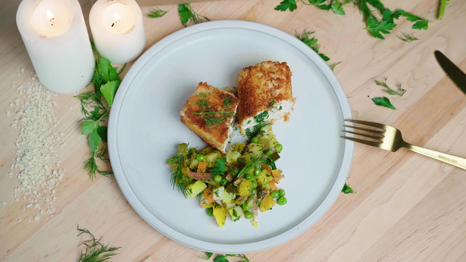 ButcherBox x Truffle Shuffle: Chef Anna's Chicken Kyiv Class Image