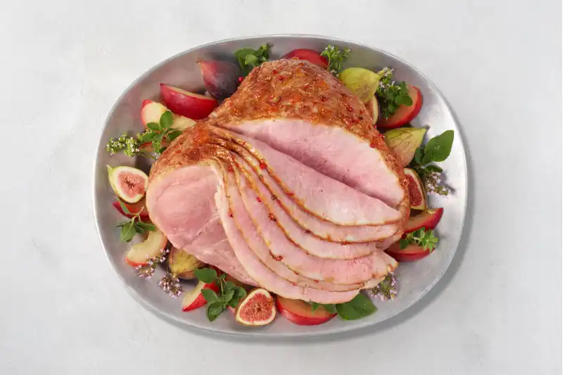 Packaged spiral ham