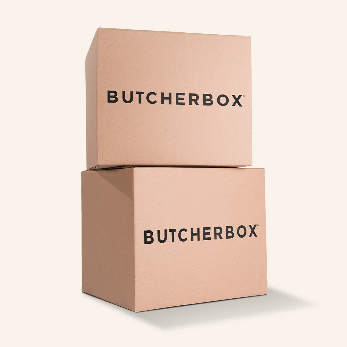 2 Stacked ButcherBoxes