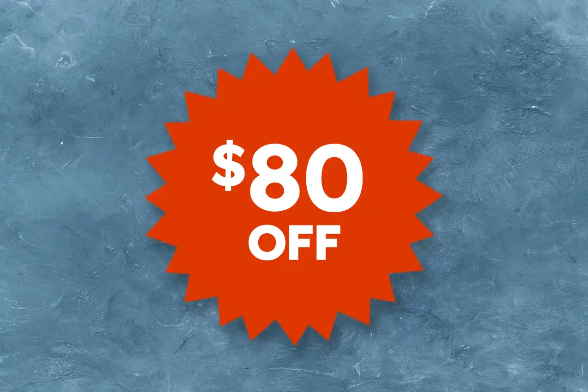 $80 off