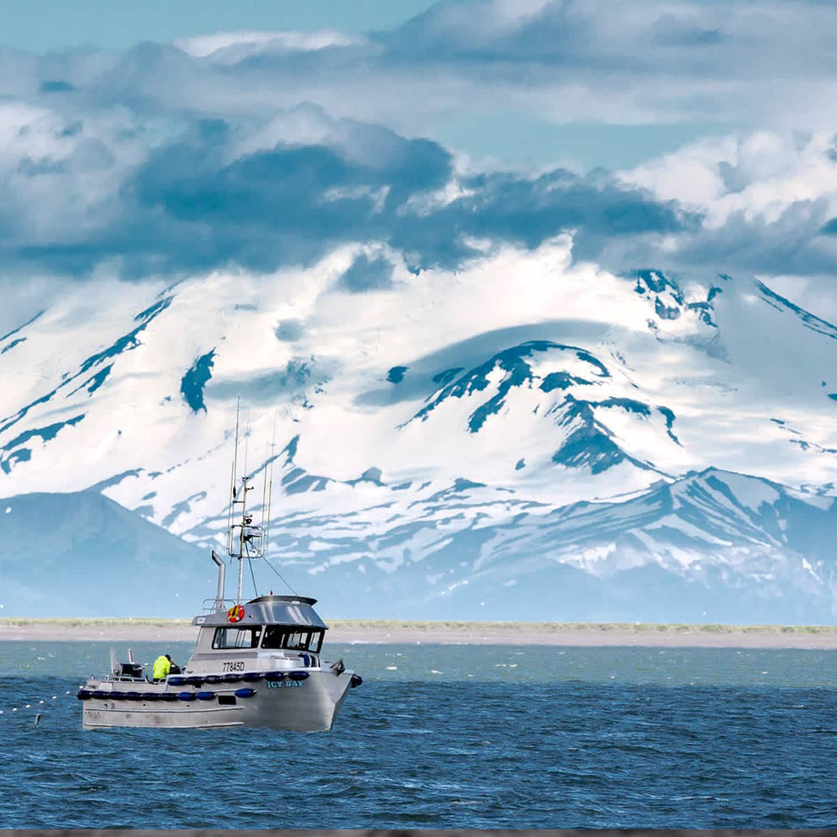 Fishing boat in the water
