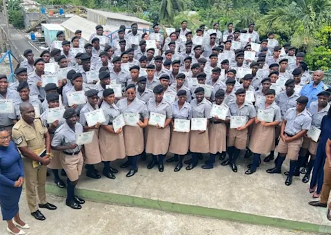 Police Recruits of the Royal Saint Vincent and the Grenadines Police Force successfully completed the specialised training in Financial Investigations and Asset Recovery, offered by the Regional Security System and the Financial Intelligence Unit of Saint Vincent and the Grenadines. (GP)