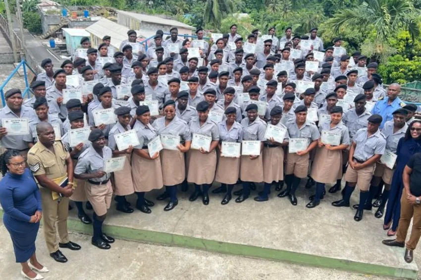 Police Recruits of the Royal Saint Vincent and the Grenadines Police Force successfully completed the specialised training in Financial Investigations and Asset Recovery, offered by the Regional Security System and the Financial Intelligence Unit of Saint Vincent and the Grenadines. (GP)