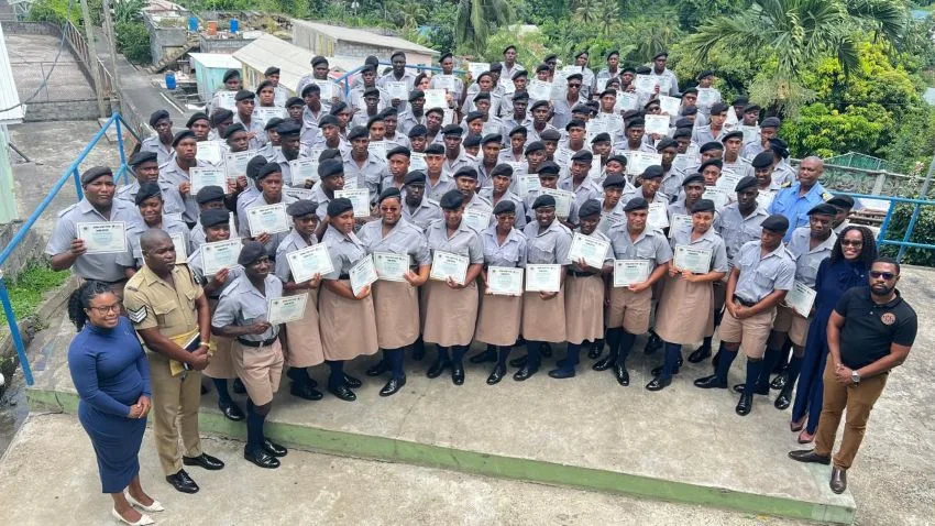 Police Recruits of the Royal Saint Vincent and the Grenadines Police Force successfully completed the specialised training in Financial Investigations and Asset Recovery, offered by the Regional Security System and the Financial Intelligence Unit of Saint Vincent and the Grenadines. (GP)