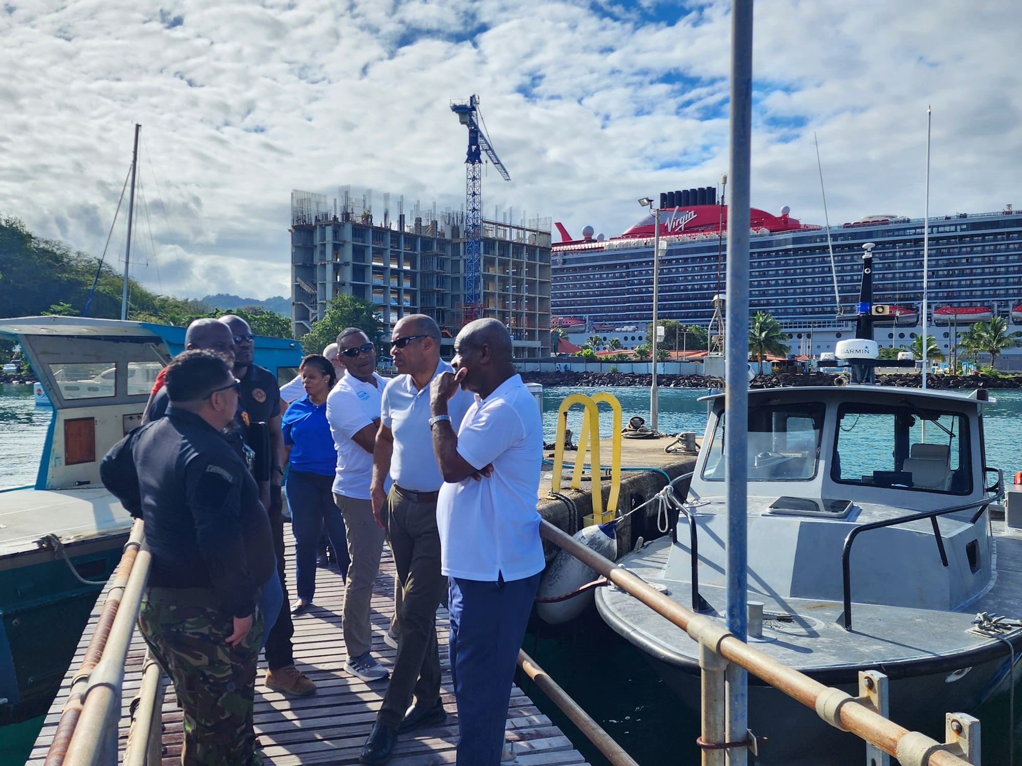 RSS and RSLPF officials on tour in SLU