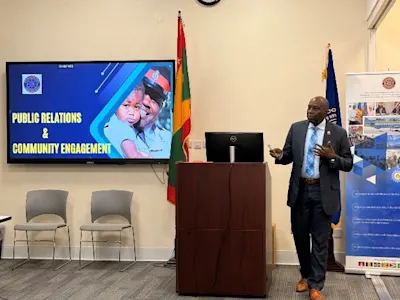 Deputy Executive Director, Atlee Rodney at SGU