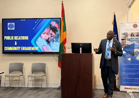 Deputy Executive Director, Atlee Rodney at SGU