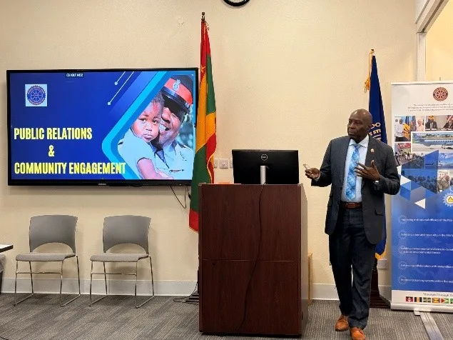 Deputy Executive Director, Atlee Rodney at SGU