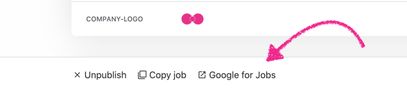 Si vous avez publié votre offre d'emploi, vous pouvez utiliser ce lien pour trouver votre annonce sur Google for Jobs.