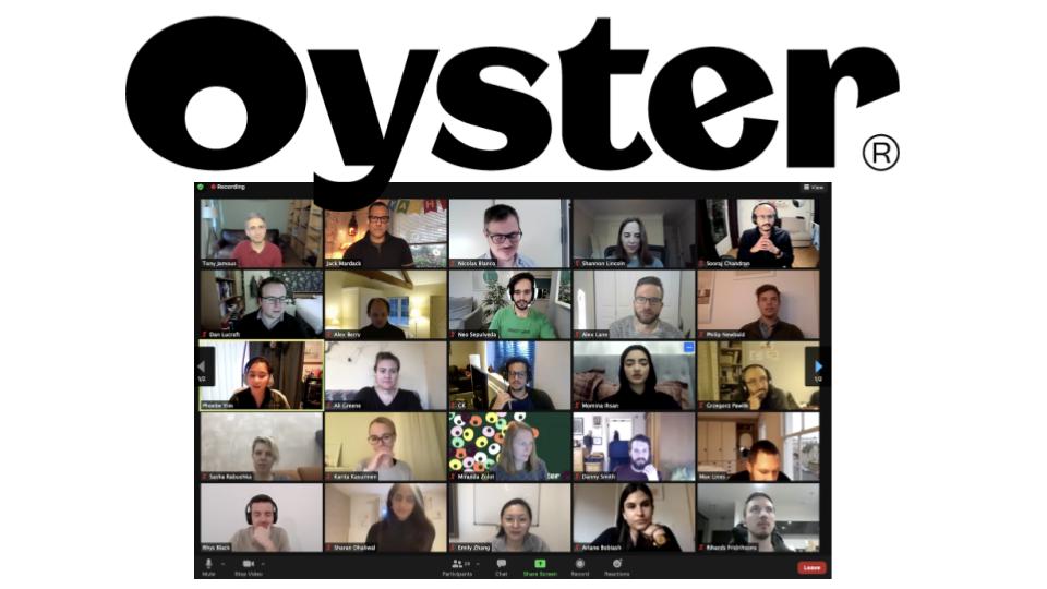 The globally distributed Oyster Team