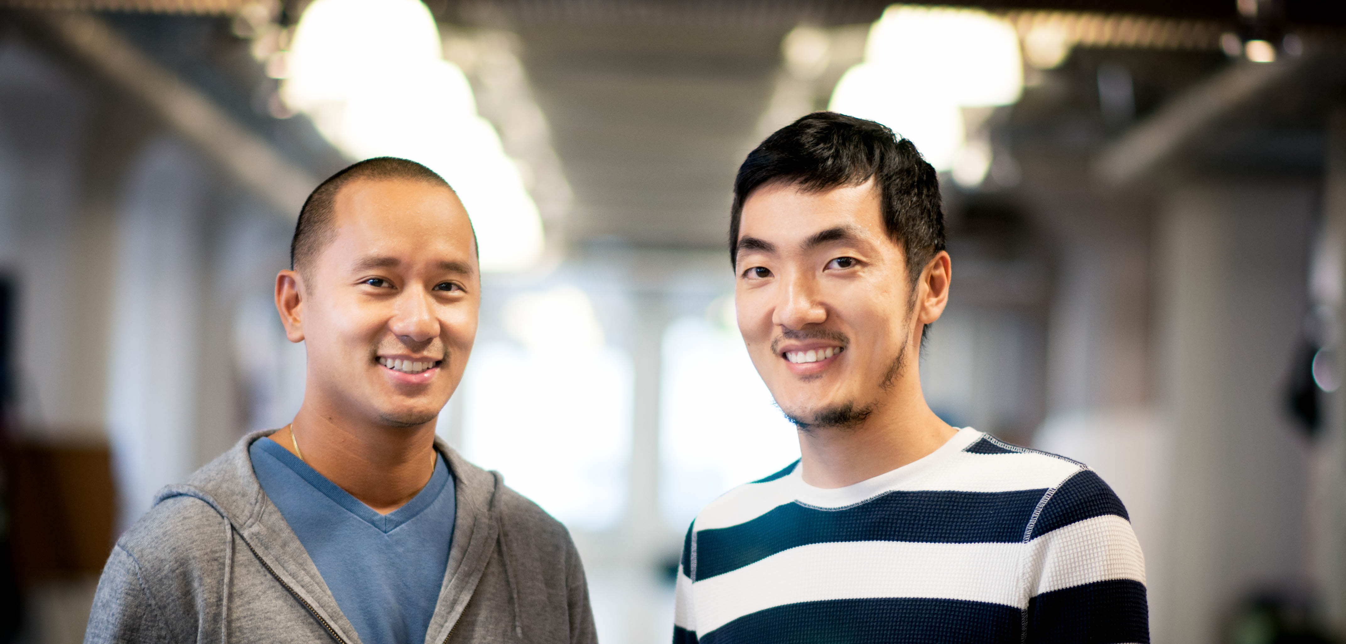 Chris Nguyen and Lee Liu, founders of LogDNA