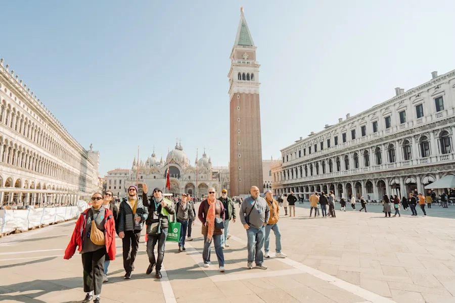 St. Mark’s Square — the city’s most iconic and captivating starting point.