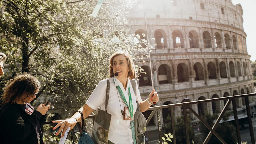 Get special access to the Colosseum through the Gladiator's Gate.