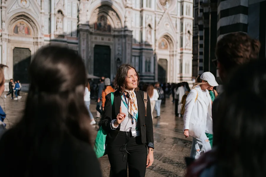 Hear insights from your guide, an art and architecture expert.