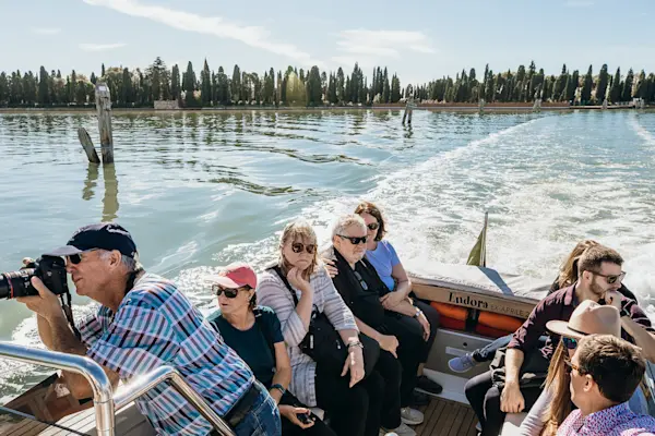 How does public transportation work in Venice?