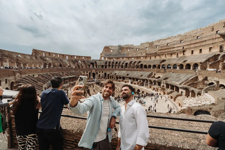 Explore the Colosseum, Italy's top attraction, on a relaxed tour with an expert guide.
