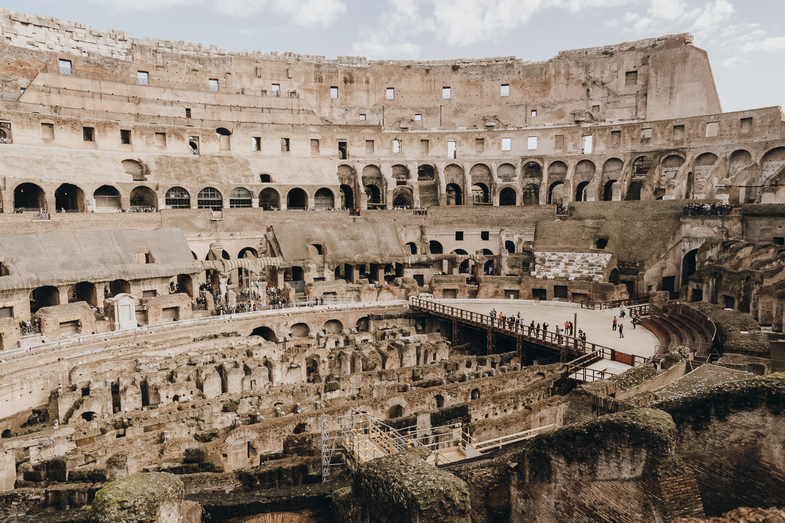 Which Colosseum tour is most popular?